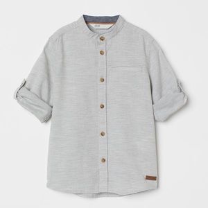 H&M Gray Button Down size 5T